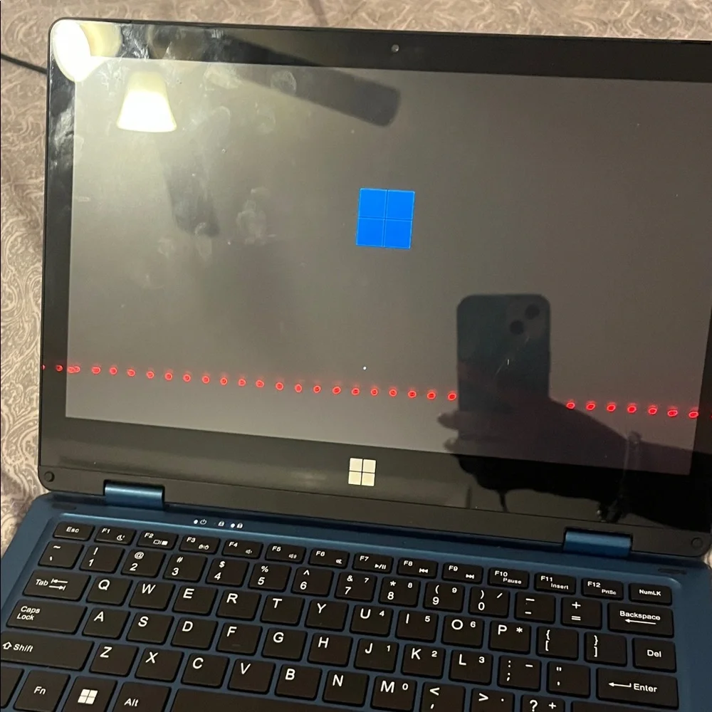 Blue Laptop